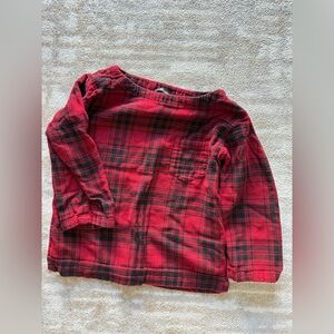 Madewell Cotton Plaid Shirt XS